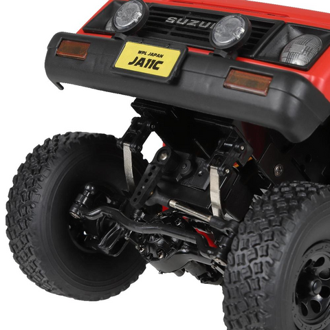WPL Suzuki Jimny C74-1 RTR JA11C 遙控吉普車敞篷款 棕色/紅色/白色
