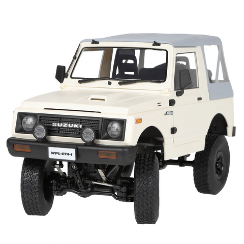 WPL Suzuki Jimny C74-1 RTR JA11C 遙控吉普車敞篷款 棕色/紅色/白色
