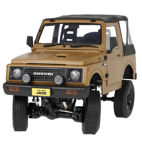 WPL Suzuki Jimny C74-1 RTR JA11C 遙控吉普車敞篷款 棕色/紅色/白色