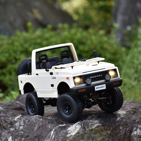 WPL Suzuki Jimny C74-1 RTR JA11C 遙控吉普車敞篷款 棕色/紅色/白色