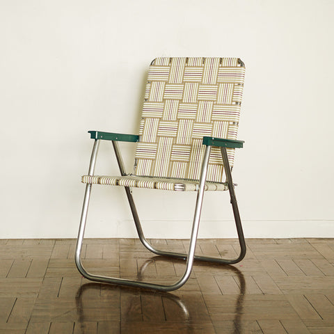 【LAWN CHAIR】TAN STRIPE CLASSIC CHAIR 預購
