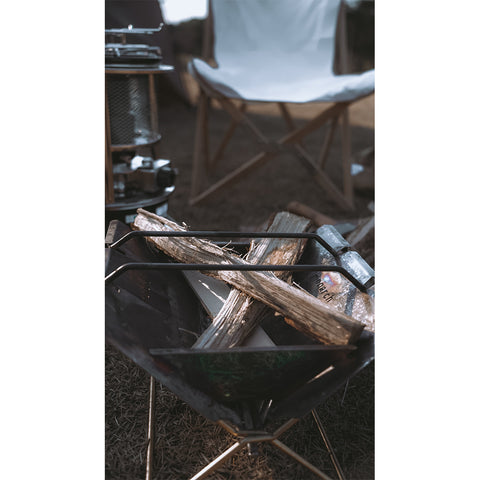 【monarch works】Brass x stainless steel 焚火台