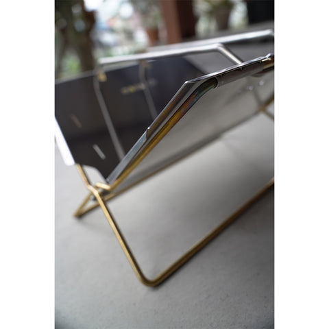 【monarch works】Brass x stainless steel 焚火台