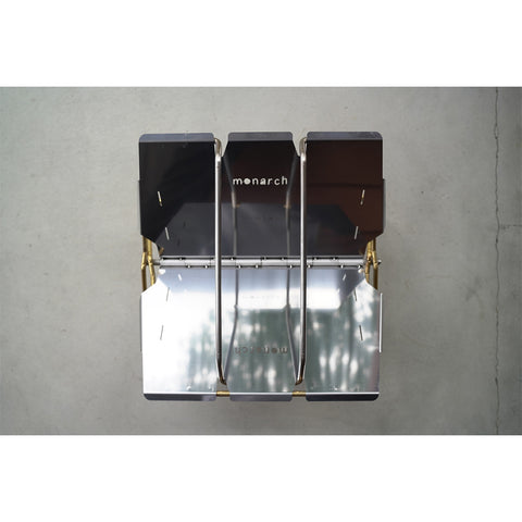 【monarch works】Brass x stainless steel 焚火台