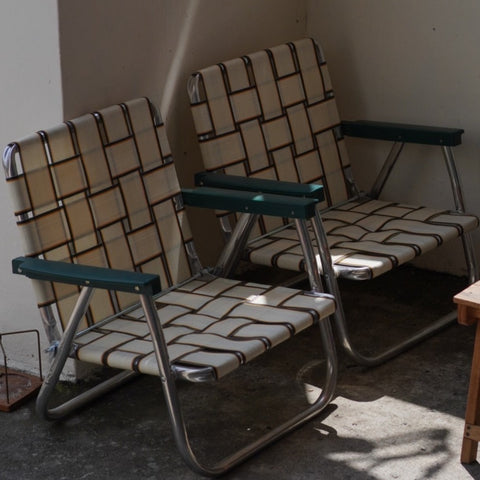 【LAWN CHAIR】CHARLESTON TAN LOW BACK BEACH CHAIR 預購