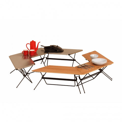 【HangOut】Arch Table 變形桌三入組(木)