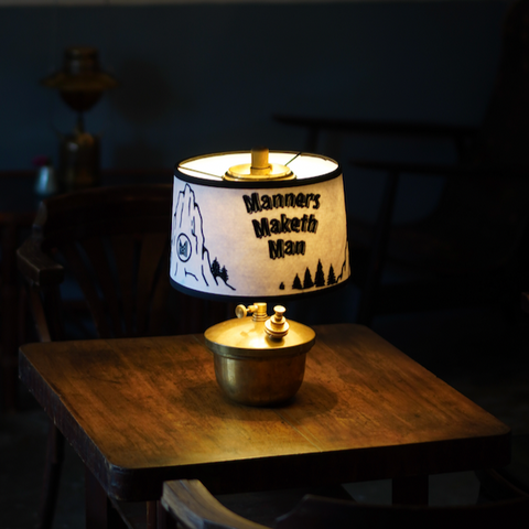 【Manners Maketh Man】Oxford light shade for The Victor Flying barnacle