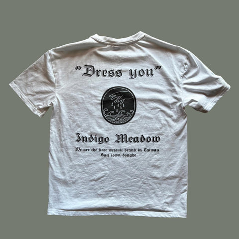 ◤Indigo Meadow◢ Dress You organic cotton T-shirt