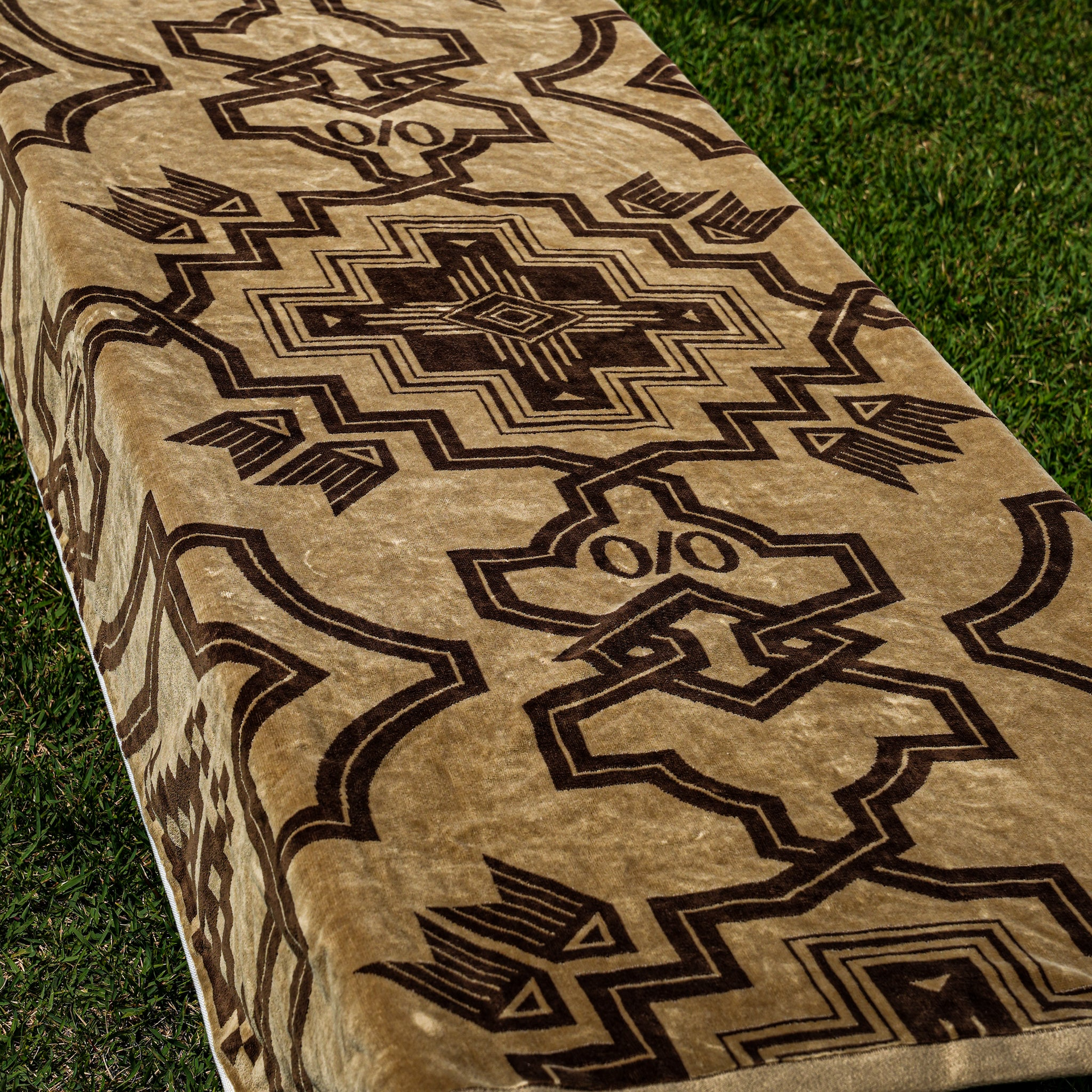 nerudesignworks OLD MOUNTAIN　KAKEMONO 灰青 neru design works X OLD MOUNTAIN KAKEMONO 毛巾毯灰青預購