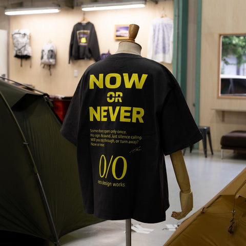 //neru design works// NOW or NEVER 重磅棉T 三色 現貨