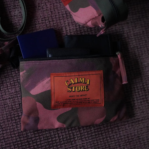 IN THE PINK MESH POUCH S 小網包