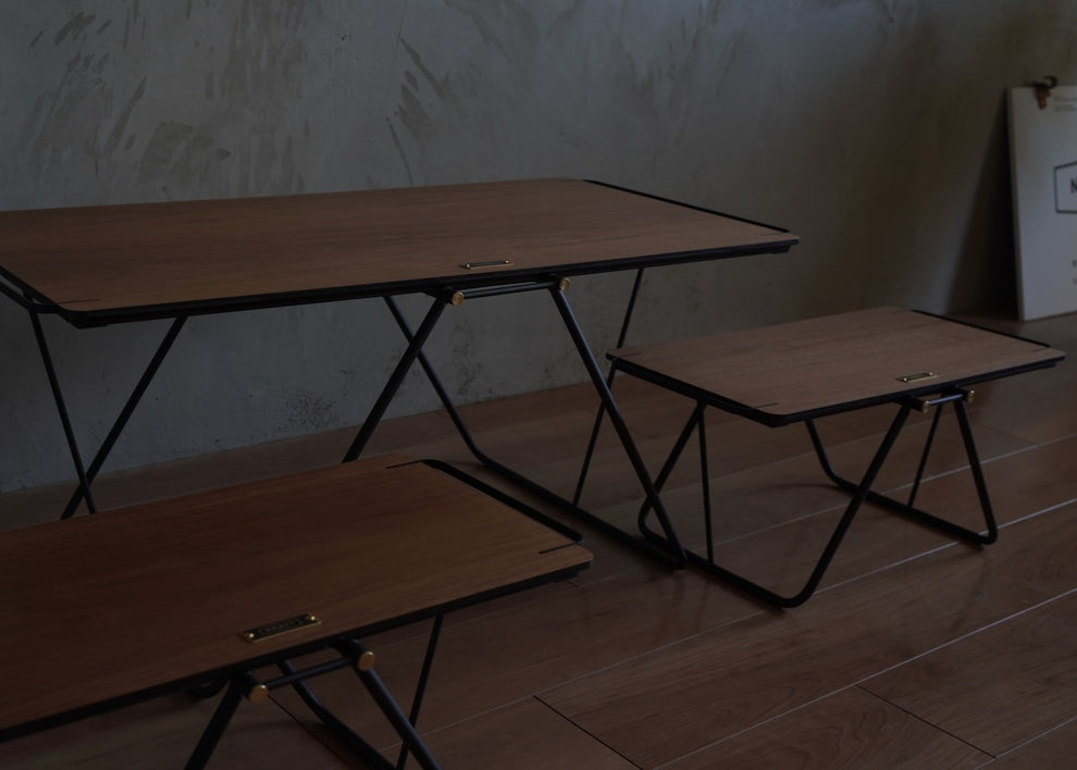 NODEL design Butterfly Table/S ウォールナット - アウトドア