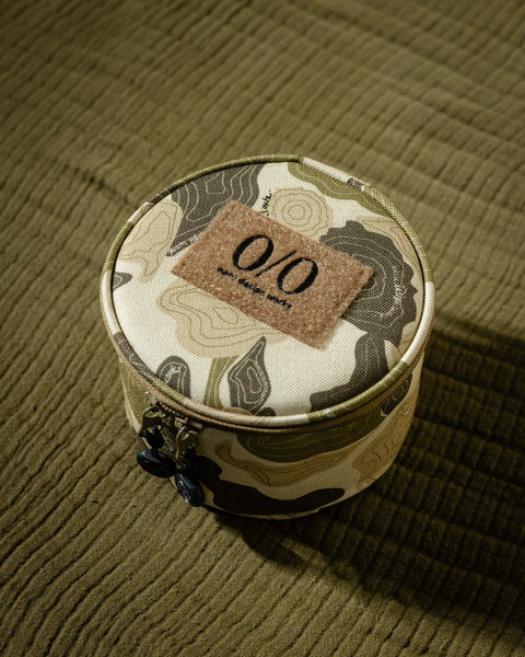 neru design works Kozara case TOPO camo 圓桶收納包