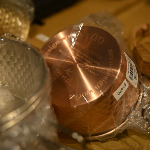 neru design works x CALMA STORE aend sierra cup 480ml 紅銅