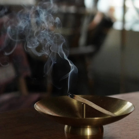 線香座+燈罩/線香盤 套組｜Incense Holder & Base + Shade&Dish