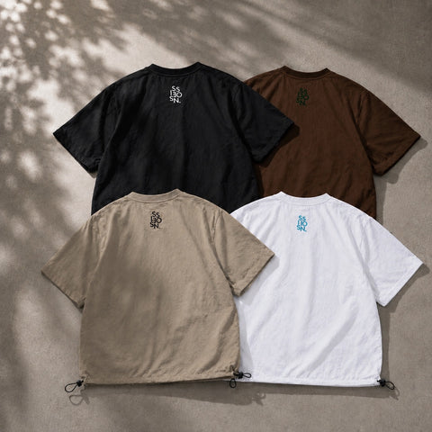 預購 neru design works x session 聯名Ripstop S/S Tee (材質：尼龍）