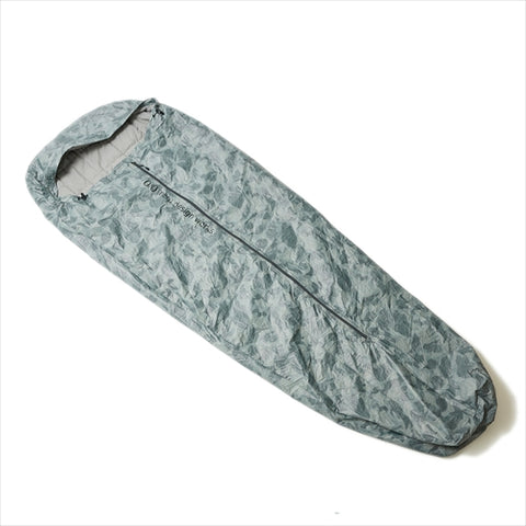 "六月新品“ neru design works outer sleeping bag TOPO camo gray
