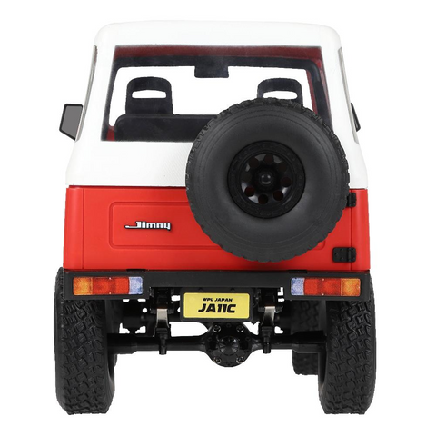 WPL Suzuki Jimny C74-1 RTR JA11C 遙控吉普車敞篷款 棕色/紅色/白色