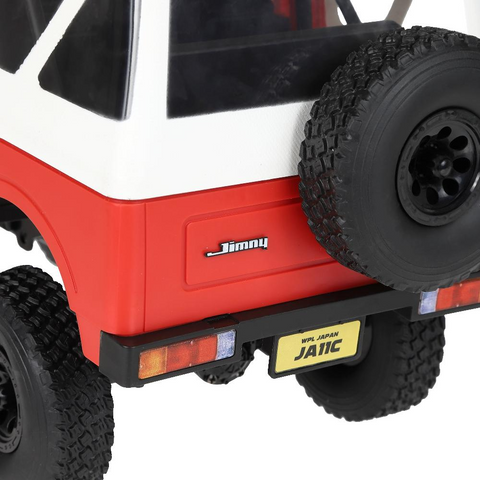 WPL Suzuki Jimny C74-1 RTR JA11C 遙控吉普車敞篷款 棕色/紅色/白色