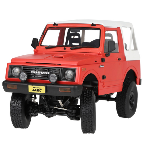 【預購】WPL Suzuki Jimny C74-1 RTR JA11C 遙控吉普車敞篷款 棕色/紅色/白色