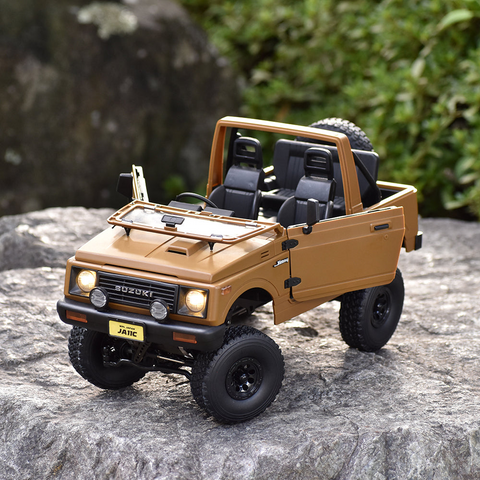 WPL Suzuki Jimny C74-1 RTR JA11C 遙控吉普車敞篷款 棕色/紅色/白色