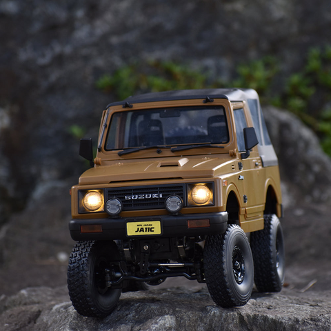 WPL Suzuki Jimny C74-1 RTR JA11C 遙控吉普車敞篷款 棕色/紅色/白色