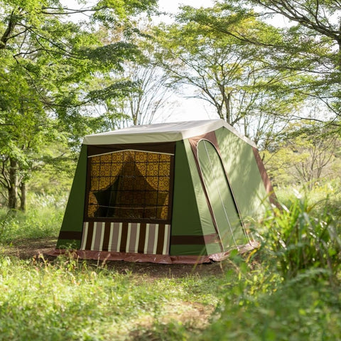 Japan Pajama Moon BAU Retro Hut Tent "Tent + Inner Tent" Combination