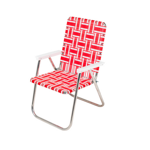 【LAWN CHAIR】RED AND WHITE STRIPE watermelon red CLASSIC CHAIR pre-order
