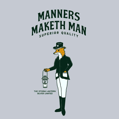 【Manners Maketh Man】Storm Lantern 2023年銀色限量版 預購