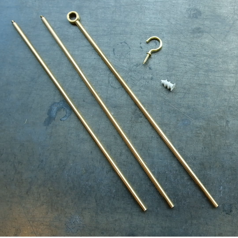BRANCH brass suspension rod