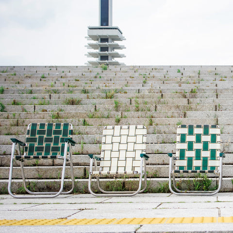 【LAWN CHAIR】CHARLESTON GREEN HIGH BACK BEACH CHAIR Pre-Order