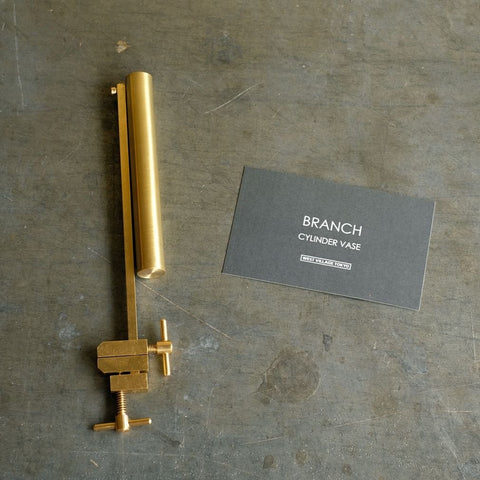 Brass Cylinder [BRANCH CYLINDER VASE] Single