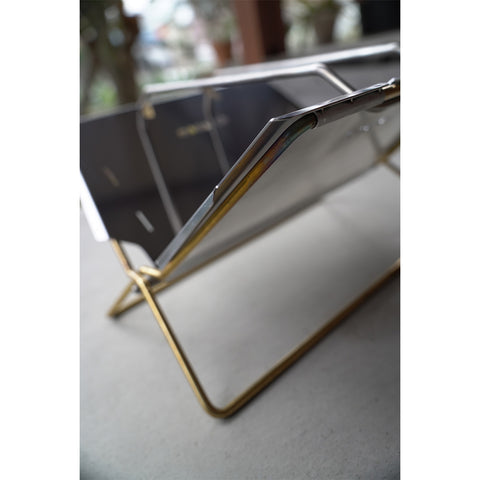 【monarch works】Brass x stainless steel fire table