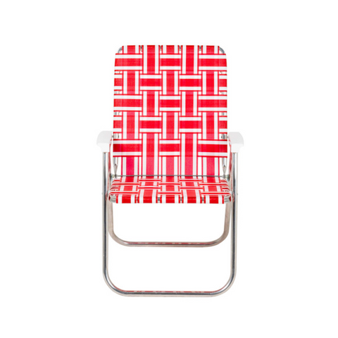 【LAWN CHAIR】RED AND WHITE STRIPE watermelon red CLASSIC CHAIR pre-order