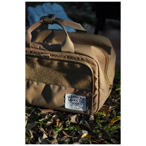 【Manners Maketh Man】Multifunctional Tactical Storage Bag (Wolf Brown)